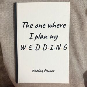 Wedding Planner Notebook - Friends